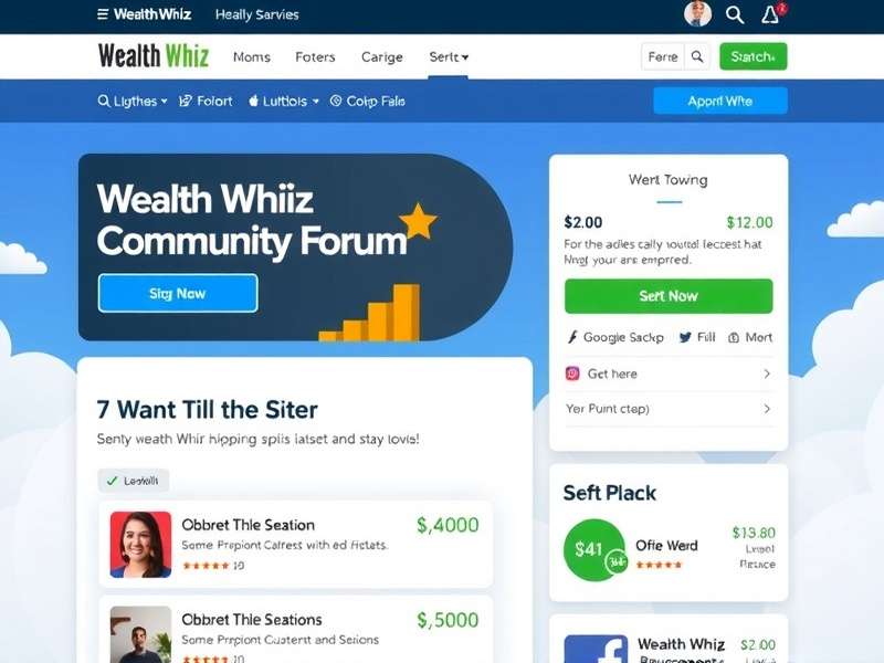 Wealth Whiz Community Forum